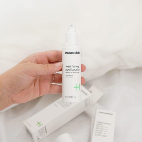 Resurfacing peel booster